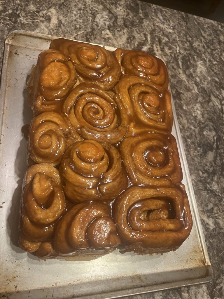 Homemade Caramel Rolls
