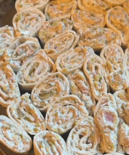 Ham and Pickle Pinwheels