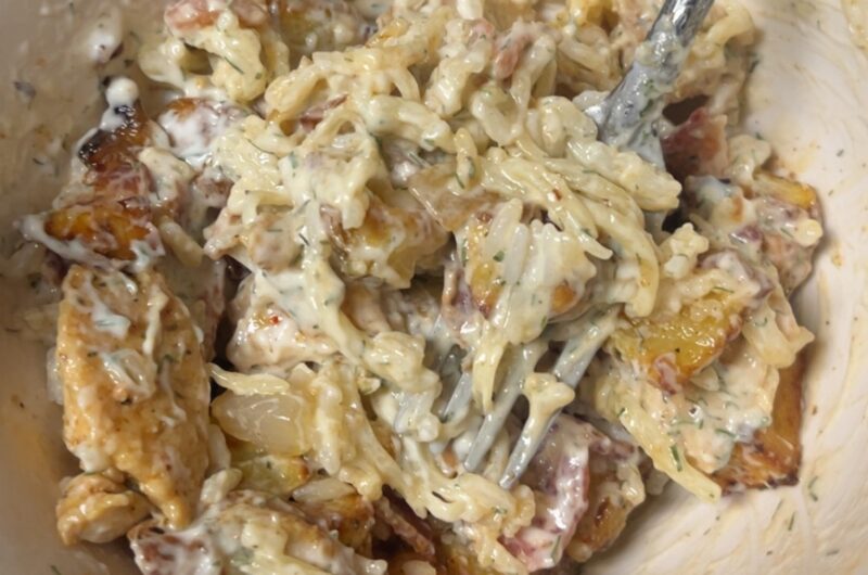 Chicken Bacon Ranch Potato Rice Bowl